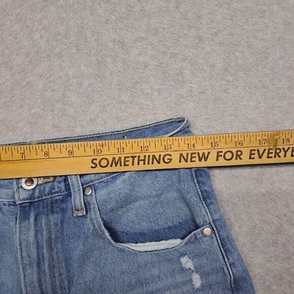 Vintage Levis Silvertab Jean Shorts Womens 28 Blue Cuttoff Rocker - Picture 6 of 14